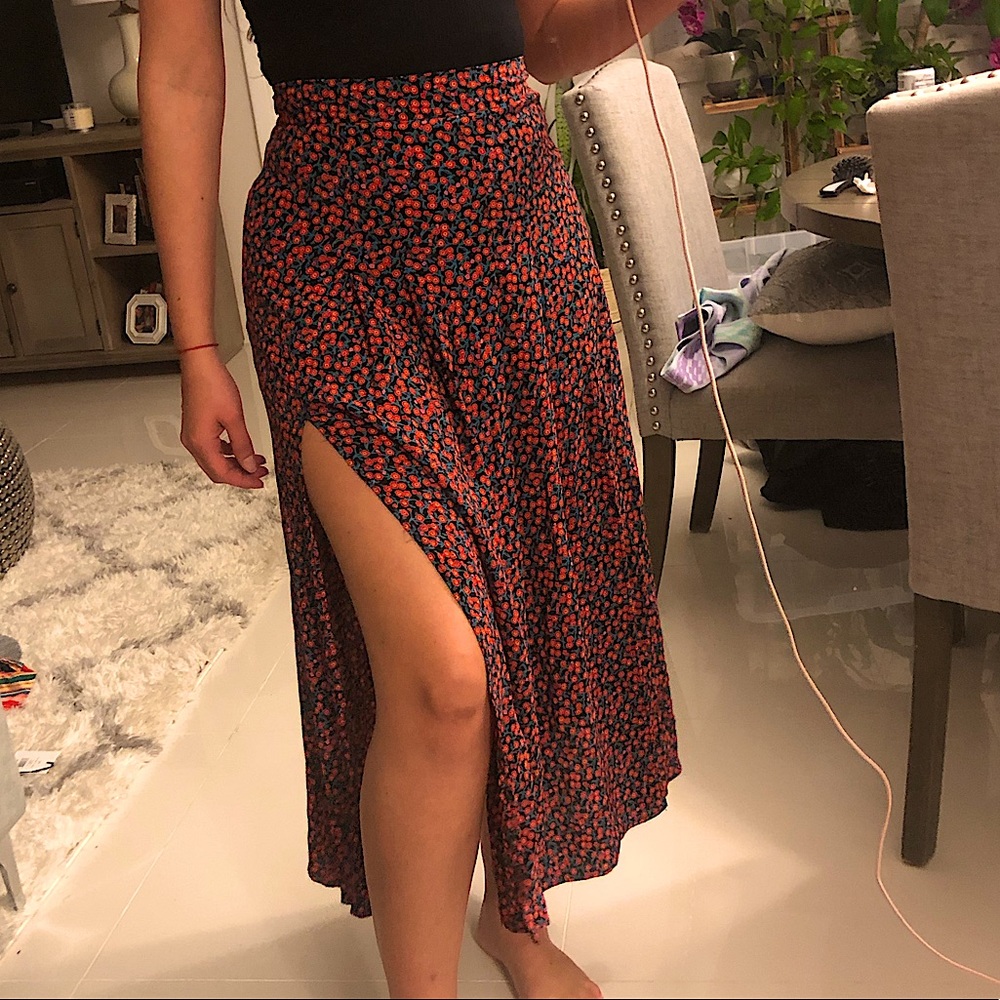 Zara Skirt - High Waist with Double Slit